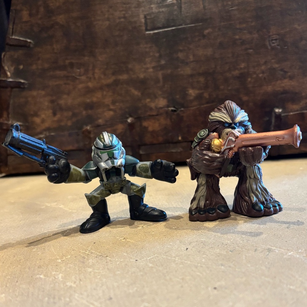 Star Wars Galactic Heroes - Tarfful and Commander Gree 2008